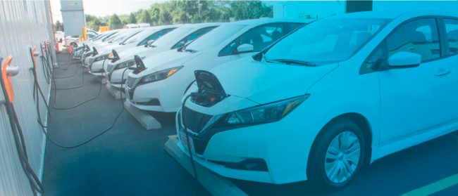 GPS para Vehículos Eléctricos Gestión de flotas de vehículos eléctricos con tecnología GPS de NAVSAT